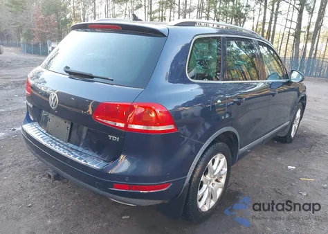 2012 Volkswagen Touareg Tdi Lux из США, поврежденный, VIN WVGFK9BP7CD003814